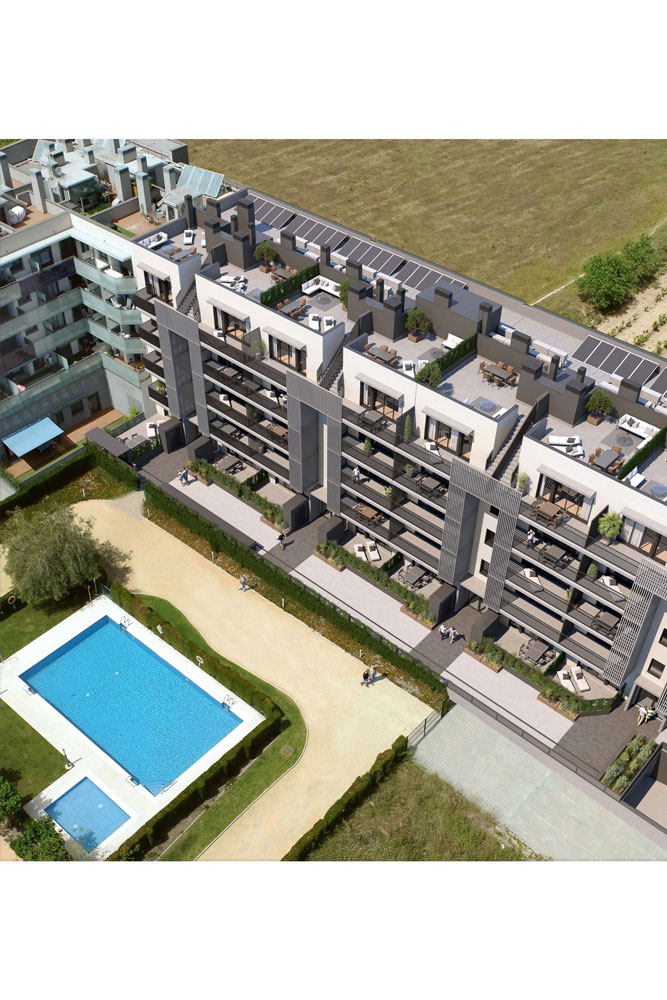 Edifici de 40 habitages amb aparcament a Vilafranca del Penedès, projecte executiu i legalització d´instal·lacions i d´activitat del pàrquing realitzat per l´enginyeria de Barcelona OTP Global Engineering.