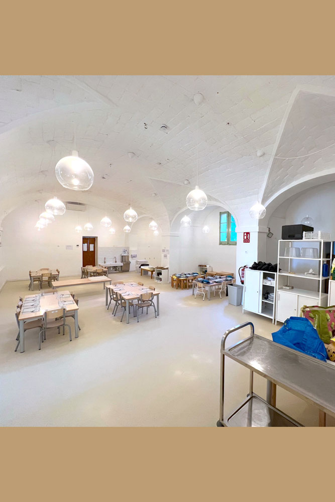 Barcelona montessori school, situada en bonanova, proyecto ejecutivo y de legalización de las instalaciones realizado por OTP Ingeniería