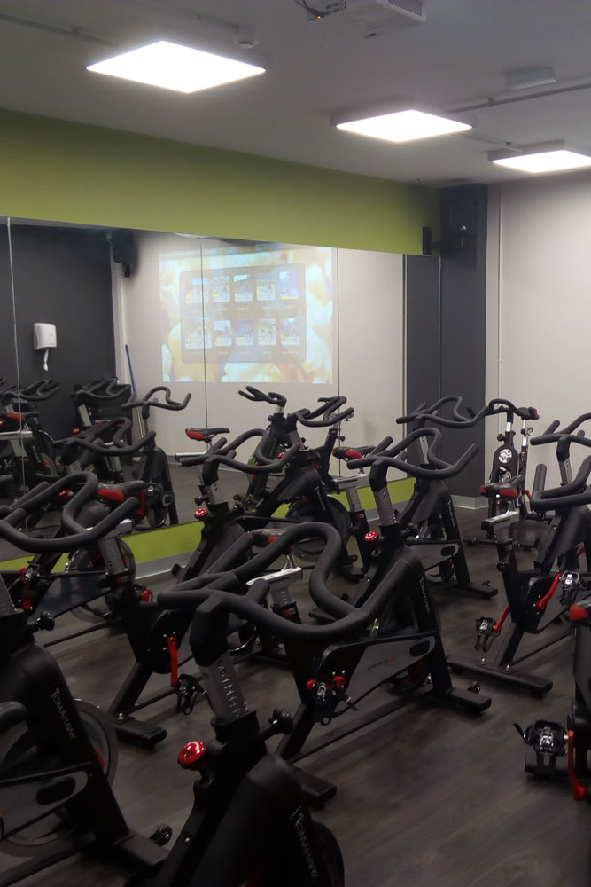 bicicletas estaticas anytime fitness