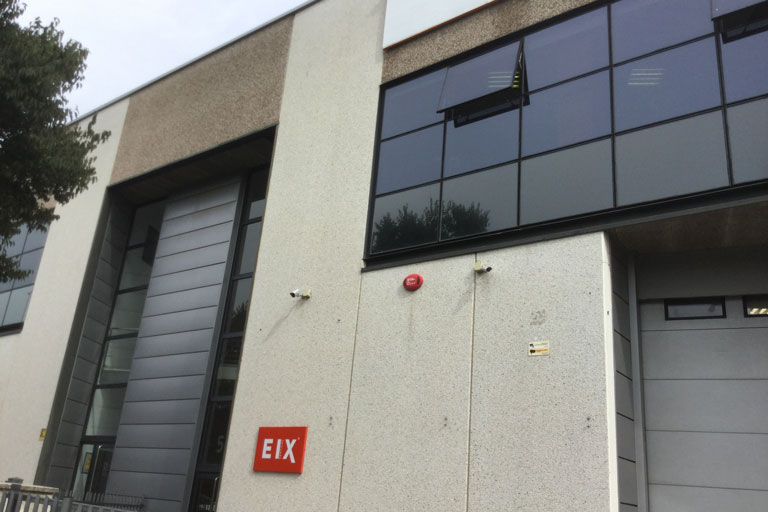 Nau industrial Eix vertical, projecte realitzat per l´enginyeria de Barcelona OTP Global Engineering