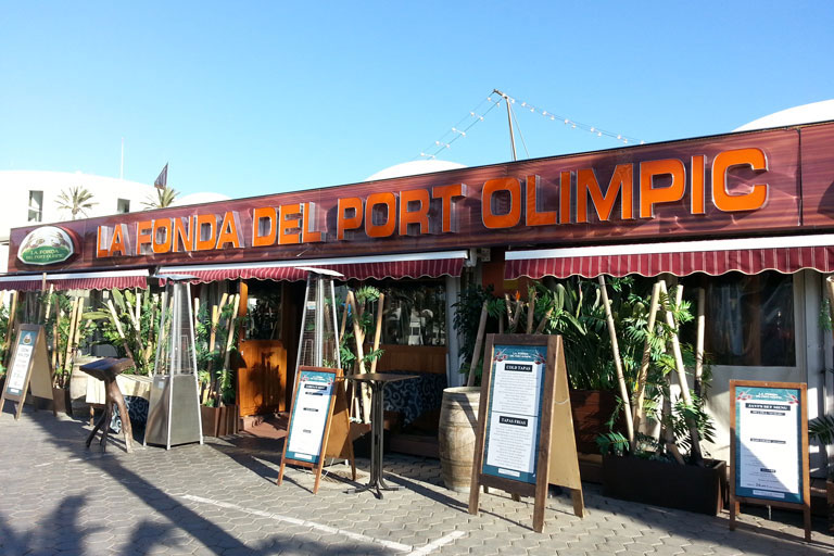 Restaurant La Fonda del port Olímpic projecte realitzat per OTP Enginyeria