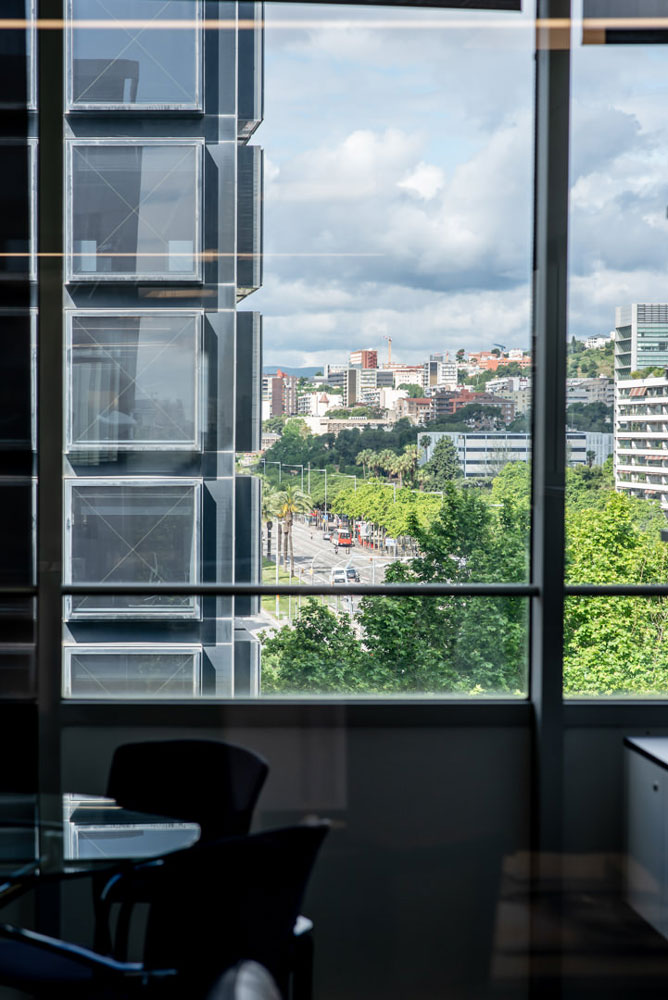  Oficinas de Credit Suisse de 530m2 situadas en el edificio de la avenida Diagonal 605 de Barcelona.