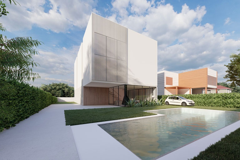 vivienda unifamiliar situada en Sant Cugat del Vallès, proyecto y dirección facultativa de las instalaciones realizada por la ingeniería de Barcelona OTP Global Engineering