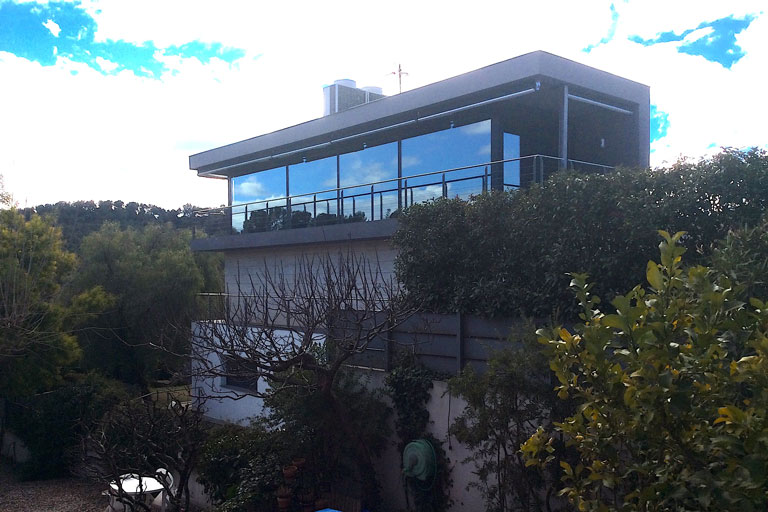 habitatge unifamiliar situat a Valldoreix projecte executiu de les instal·lacions realitzat per l´enginyeria de Barcelona OTP Global Engineering 