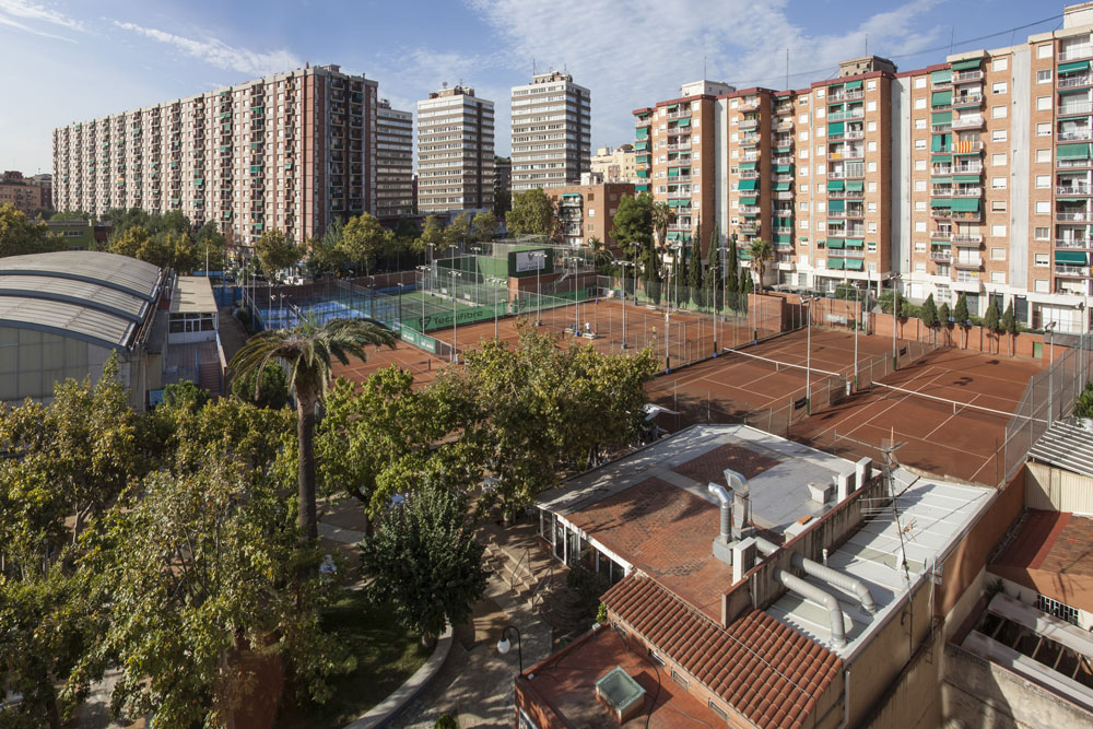 Vista panorámica Club Natació Sant Andreu