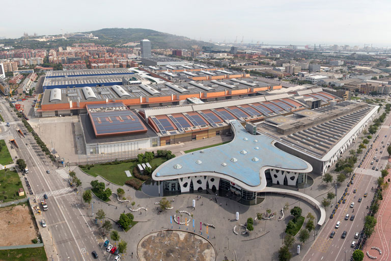 Fira de Barcelona , pavellon annexa II proyectado por OTP Global Engineering