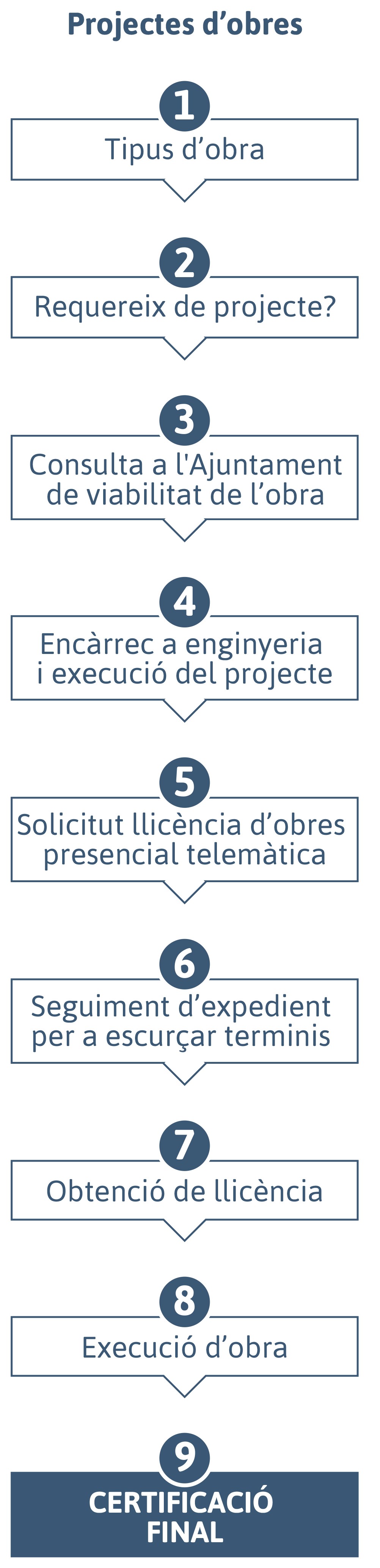 Projectes d'obres