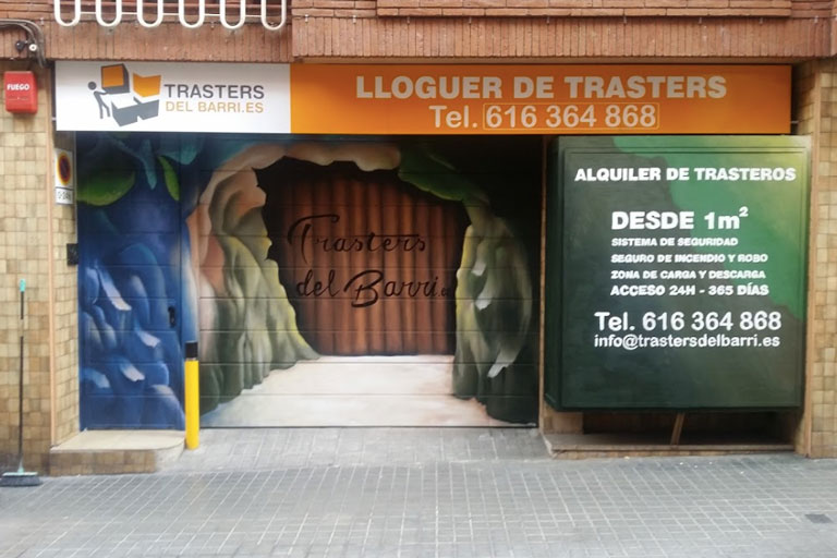 Trasters al carrer Sant Eusebi de Barcelona projecte realitzat per l'enginyeria de Barcelona OTP Global Engineering