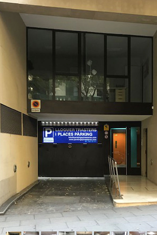 Aparcaments i trasters projecte realitzat per l´enginyeria de Barcelona OTP